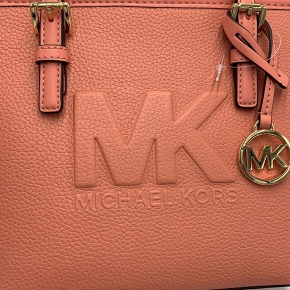 Michael Kors Xs Cryl Conv Tz Tote Sherbert Leather - Picture 7 of 16